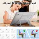 Rechargeable A3 Diamond Art Light Board with Padded Case,Light Pad with Stand,3 Colors Stepless Dimmable and 6 Levels of Brightness Light Box for tracing,Diamond Painting,Drawing,Sketching(White)