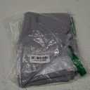 Romanstile 100% Waterproof PVC Tablecloth Rectangle, Outdoor Oil Spill Proof Stain Resistant Vinyl Table Cloth, Wipe Clean Plastic Table Covers for Kitchen/Dining/Parties - 54 x 78 Inch, Light Grey