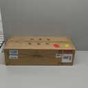 Large Ceiling Fans with Lights: Modern 66 Inch 8 Blade Outdoor Ceiling Fan with Remote APP Control - Dimmable Black Big Fan light Indoor Reversible 6 Speed Quiet DC Motor