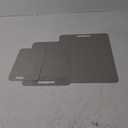 Stainless Steel Cutting Board, 3 PCS Cutting Boards for Kitchen, 304 Stainless Non Stick Chopping Cutting Board for Meat Fruit & Vegetable (15"x 11",13"x 9",10"x 6")
