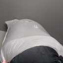 Pregnancy Pillow, Full Body 57 Inch Maternity Pillow with Removable Washable Cover - Sleep Support for Legs, Back, Neck, Shoulder, HIPS, Belly for Pregnent Women, Black Grey Velvet Cover