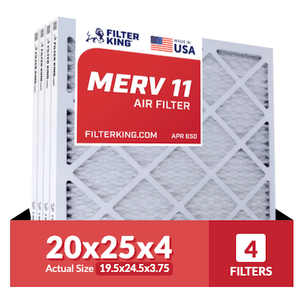 Merv 11 20x25x4 Air Filter