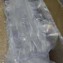 Ciaell 24 Pack Silver Plastic Champagne Flutes - 6 Oz Disposable Champagne Glasses - Square Silver Rim Plastic Toasting Glasses for Party Birthday Anniversary Wedding