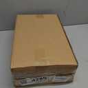 Ameuphercy Wood Paper Plate Dispenser, Paper Plate Holder with Large Cup Holder for Kitchen Counter, Rustic Silverware Utensil Caddy with Large Cup Holder, Utensil Holder for Kitchen Accessories (Black)