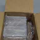 Yalikop 8 Pcs Clear Acrylic Picture Frames Magnetic Acrylic Photo Frame Thick Desktop Display Double Sided Freestanding Floating for Bedroom Living Room Home Office Store Supplies (4 x 4 Inch)