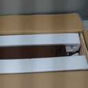 Shower Panel Tower System, Stainless Steel Multi-Function Shower Panel, Shower Tower with 5 Body Jets Handheld Shower Wand Tub Spout and Rainfall Head Temperature Display, Black