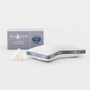 Eli & Elm | Best Ergonomic Side Sleeper Pillow for Neck Pain. Supportive Cooling Latex Fill with Luxury Breathable Cover. U-Shape Contoured Design. Queen Size Bed Pillow - 17" X 29"