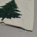 2 Christmas Pillow Cases Beige 18" x 13" in