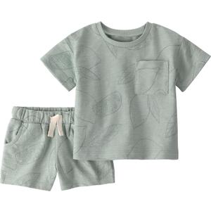 Little Planet By Carter's Unisex, Baby 2-Piece Shorts Set Made With Organic Cotton, 12M