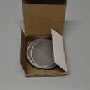 12 Pack Sprouting Lids, 316 Stainless Steel Screen Lid for 86mm Wide Mouth Mason Jar, Alfalfa, Broccoli Mesh Lids