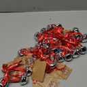 30 Sets Christmas Bells Decor Christmas Believe Bell Ornaments Bulk Polar Express Bell Decorations Xmas Party Gifts Favors Tags Silver Sleigh Jingle Bells for Christmas Tree Decoration(1.6 Inch)