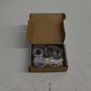 2 Sets 3500lb Trailer Bearing Kit L68149 L44649 Trailer Axle Kit,Boat Trailer Bearing Kit 171255TB Seal Fits for 1-3/8'' to 1-1/16'' Trailer Wheel Bearings 1.98" Dust Caps and Rubber Plugs Cotter Pins