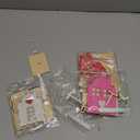 Chunful 4 Pcs Valentines Day Decorations DIY Wooden House Wooden Craft Kit Pink Wood Tiered Tray Decor Classic Valentines Day Decor Home Office Shelf Mantel Table