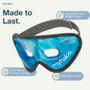 Cooling Eye Mask - Reusable Gel Eye Mask Cold Pack - Our Ice Eye Mask Soothes Puffy Eyes & Dark Circles - Relieve Your Headaches & Sinus Pain with Cold Eye Mask & Eye Gel Mask Therapy - Halos