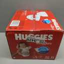 HUGGIES Little Snugglers Baby Diapers, White, No Flavor, Size 1, 96 Count