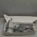 Candle Sconces Set of 2 Long Wall Candle Holder Large Black Gothic Vintage Wall Sconce Decoration for Dining Room, Living Room, Office, Bathroom