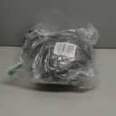 JINGSEN 17 Car Seat Cover Full Set for Women,Universal Car Seat Cover,Plush Steering Wheel Cover,Fluffy Soft Wool Handbrake Gear,Suspension Accessories Full SUV((Patterned Black