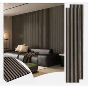 Art3d 2-Pack 108" x 12" Acoustic Wood Panels for Wall, Soundproof Wood Slat Panel