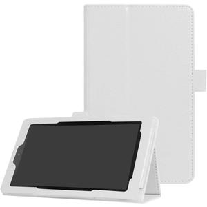 for Amazon Kindle All New Fire 7 SR043KL 7th/9th Generation Smart Cover,Ultra Slim Folio Stand Leather Case Cover with Auto Sleep/Wake Up for Kindle Fire HD7 7" (2017/2019 Release) (Li-White)