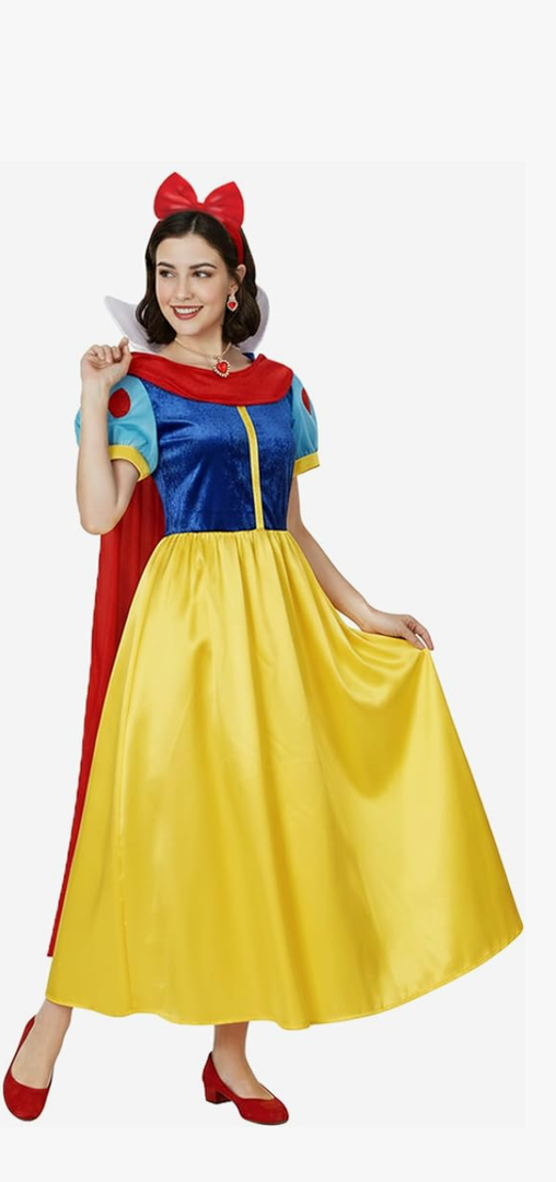 Adult Halloween Princess Dress for Women, Cosplay Costume, Size: XL