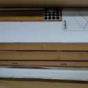 Gashell Wire Shelf Covers, Bamboo Wire Rack Covers for Pantry, Closet (4pcs, 36" W x 16" D)