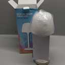 Shower Lamp - Waterproof Bathroom Lamp with 16 Color Ocean Wave Projector, Rechargeable Shower Light with Touch & Remote Control, Cordless Light for Inside Shower/Bathtub (Beige)