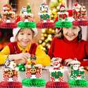2 x Christmas Party Decorations Christmas Honeycomb Centerpieces Holiday Party Decorations for Christmas Party Table Decorations Funny Christmas Party Decorations Christmas Party Supplies