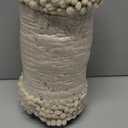 OLANLY Thick Bathroom Rugs 24x16, Extra Soft Absorbent Chenille Striped Bath Rugs, Rubber Backing, Machine Wash Dry, Bath Mats for Bathroom Floor, Tub and Shower, Home Decor Accessories, Sand