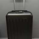 Kono 20-Inch Small Hardside Carry-on Suitcase with Spinner Wheels, Lightweight ABS+PC Rolling Cabin Suitcase for Airplane Travel (Grey, for 1-3 Days of Travel)