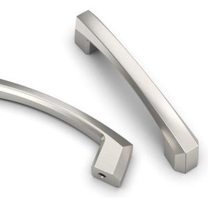Asidrama 10 Pack 3 Inch(76mm) Brushed Satin Nickel Kitchen Cabinet Handles, Cabinet Pulls Kitchen Cabinet Hardware for Cupboard Drawer Pulls