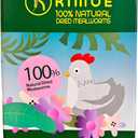 kimoe Non-GMO Bulk Dried Mealworms 10LB Bag for Chickens, Ducks & Wild Birds  100% Natural High-Protein Feed to Boost Egg Production, Feather Health & Immunity