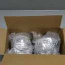 TangMiGe Fog Lights Compatible with BMW X3 F25 2015-2017, X4 F26 2015-2018, X5 F15 2014-2018, X6 F16 2015-2019, 63177317252 63177317251, 1 Pair (Clear)