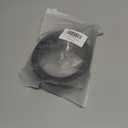 Leather Belt for Women with Silver Buckle Casual Waist Belt for Jeans pants Dress (Black, S)