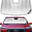 Windshield Sun Shade for Ford Escape 2020-2025. Reflective Aluminum Film Front Window Sunshade - BLAZBLOCK