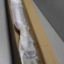 Side Mount Outer Corner Post 42" (Post Body 47.6"), Fixed Top Three Side Drilled Corner Post Cable Railing, Black Stainless Steel 304 Fascia Mount Metal Post with Inner Terminal & Cable Grommet