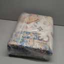 Machine Washable Rug 8'x10' Area Rugs with Non-Slip Vintage Rug for Living Room Low Pile Floral Distressed Printed Rug Stain Resistant Carpet for Home Decor Bedroom Dining Room Office,Green