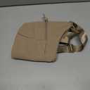 Crossbody Nylon Crescent Bag for Women - Lightweight Small Hobo With 2 Pack Inner Dumpling Bag - Casual (J-beige)