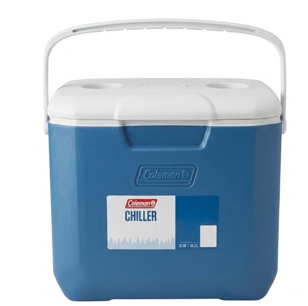 Coleman Chiller 30Qt Personal Cooler , Blue