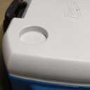 Coleman 60qt Rolling Cooler with Wheels, Insulated Portable Wheeled Chiller with Ice Retention, Made in USA