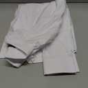 Year In Year Out Wrinkle Free Dress Shirt for Men Regular Fit Long Sleeve Wrinkle Resistant Shirt(White 175, XL)