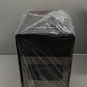 Crescent Ice Maker Countertop, 35 Lbs/24H, Clear Ice Maker with Self-Cleaning & Timer, 16 Crystal-Clear Ice In 12 Mins, Countertop Ice Makers for Home, Office or Party