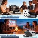 Mini DVD Player with Remote Control - All Region Free 1080P HD Small Compact CD DVD Player for Smart TV & Projector, Features HDMI Output, Headphone Jack, USB 2.0 Input, PAL/NTSC Support