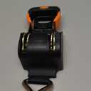 Buyers Products 5483106 8 Foot Spring Retracting Ratchet Tie Down with Double J-Hook, 3000lb MGTW, 1000lb WLL, Service Body Truck & Trailer Cargo Control Solutions