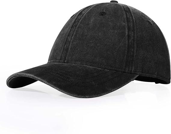 XL XXL Hats for Men Big Head, Oversize Large Baseball Caps for Women, Adjustable Unisex Cotton Trucker Hat, Dad Hat 23.5"-26"