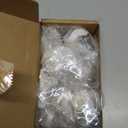 Rergy Cabinet Pulls Kitchen Handles for Cabinets, 10Pack Gold Single Hole, Square Drawer Hardware Zinc Alloy Dresser Handle for Cupboard