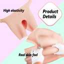 Silicone Hip Enhancer Pads for Women Butt Lift Shapewear Body Shaper for Curvy Enhancement Butt Pants fake butt, Small/Medium, Brown