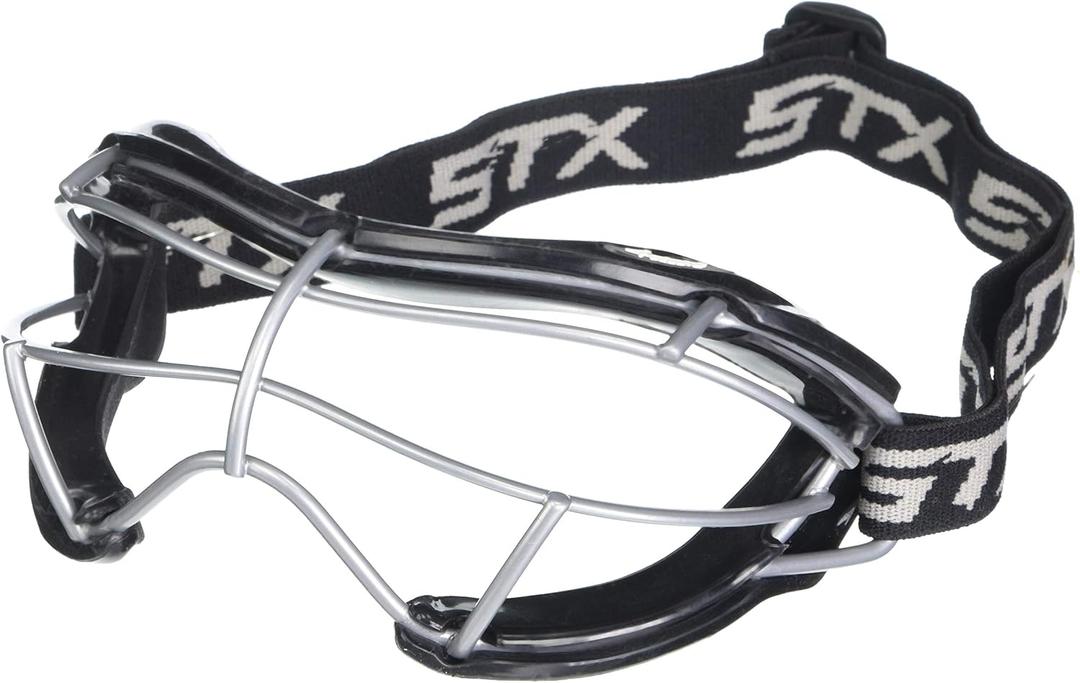 STX Lacrosse 4Sight+ S Goggles (Adult, Black)