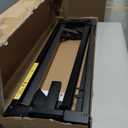 Amazon Basics Metal Bed Frame, 9-Leg Support Base for Box Spring and Mattress, Queen Size, Tool-Free Easy Assembly, 79.5" L x 59.5" W x 7" H, Black