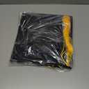 2 x Newrara Graduation Unisex Matte Adult Graduation Cap with Tassel (Black)