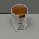 28 Fl oz/850 ml Glass Food Storage Jar, Premium Clear Glass Container Jar with Airtight Wooden Screw Lid, Kitchen Canisters for Coffee,Tea,Pasta,Cookies, Nuts,Spice,Candy,Overnight OatmealMedium